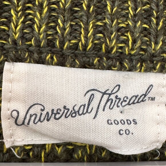UNIVERSAL THREAD WOMEN'S GREEN STRETCH SWEATER CREW NECK LONG SLEEVE SIZE M - Picture 2 of 11